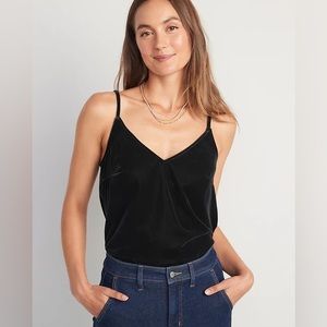 Old Navy Velvet Cami Top Size Large